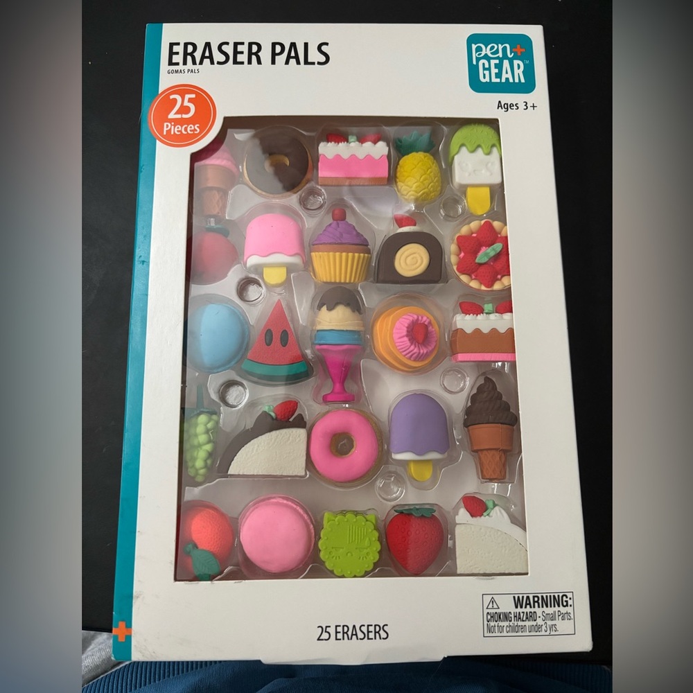 Food Eraser Pals Sweet Theme - NIB
